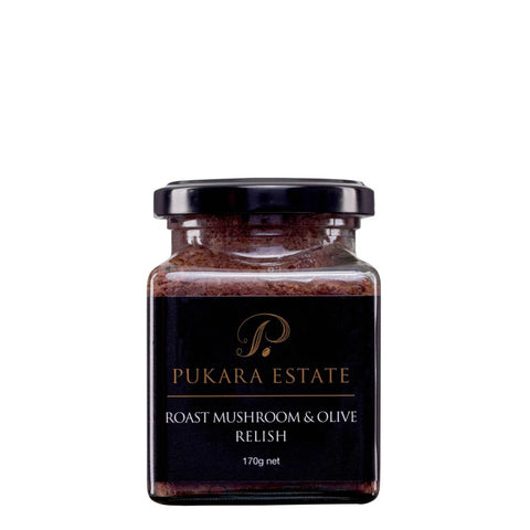 Roast Mushroom & Olive Relish 170gm x 6